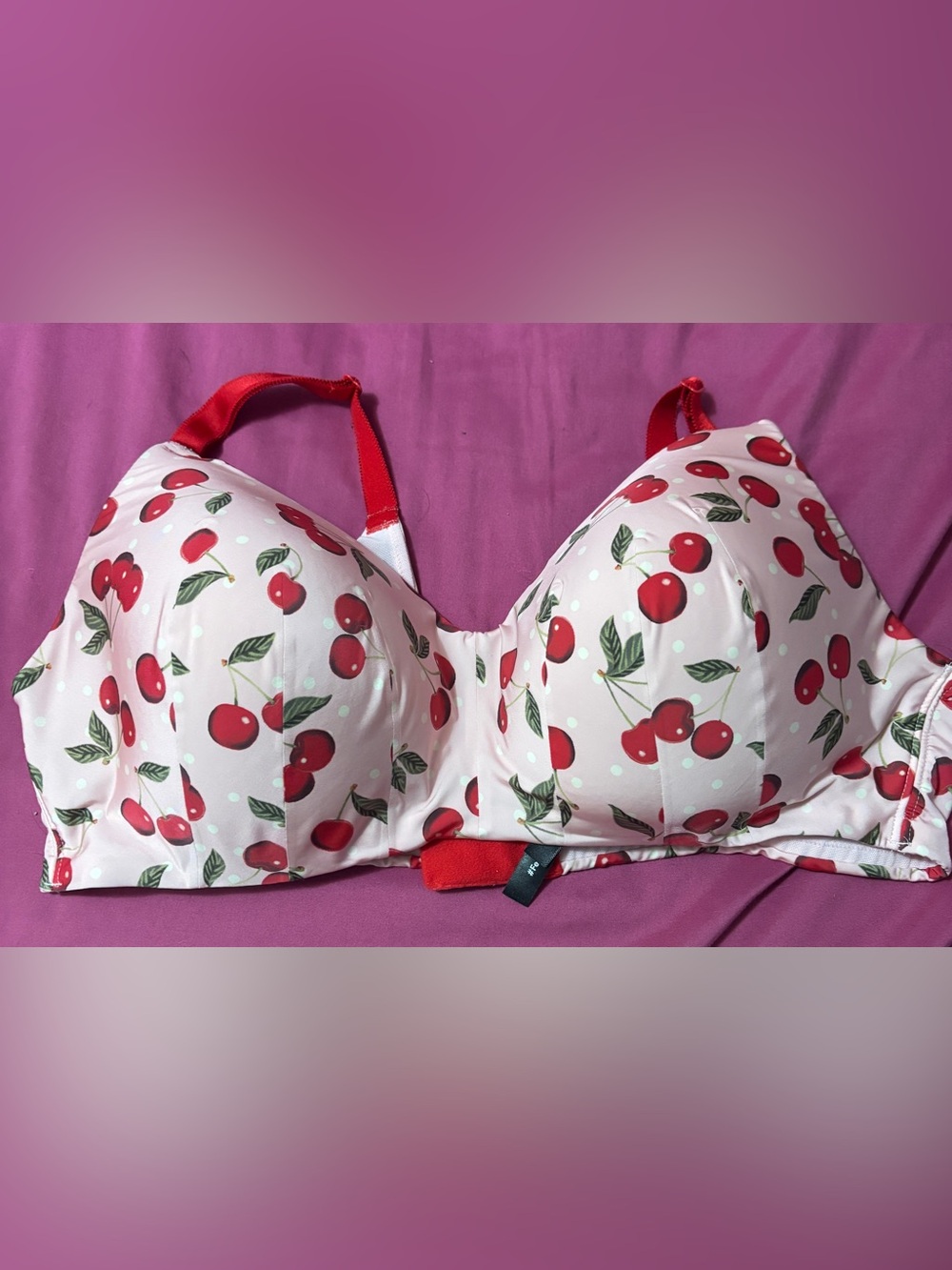 Torrid Cherry Wire Free Smooth Bra